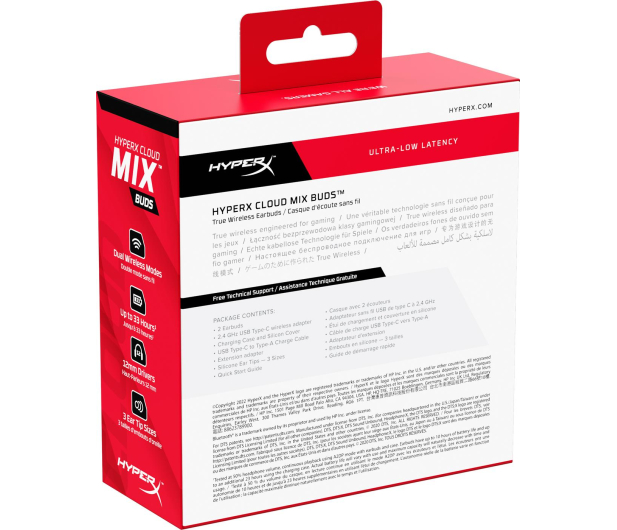 HyperX Cloud Mix Buds (TWS) - 1051809 - zdjęcie 9